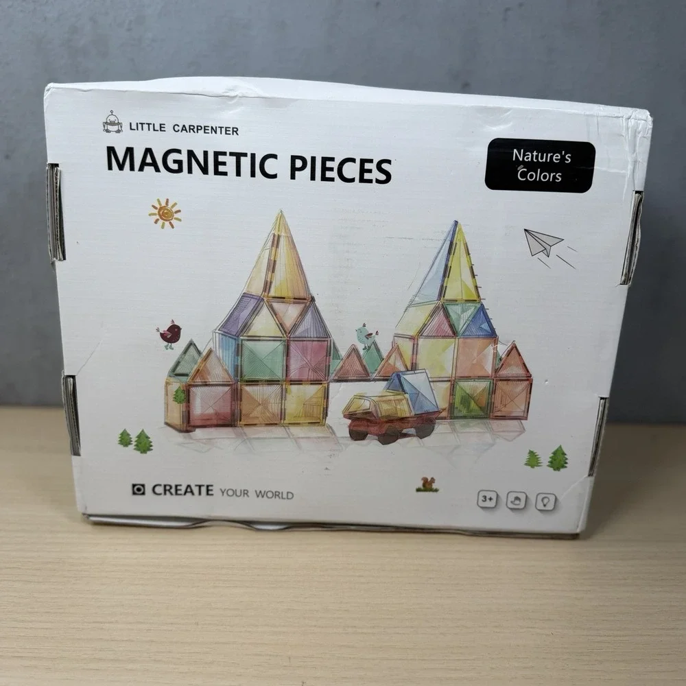 XZ-D20 Little Carpenter Magnetic Pieces 100Pcs 3Yr+ Stem Toys